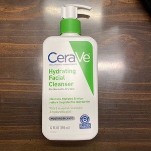 CeraVe Hydrating Facial Cleanser 12 fl oz *Brand New*